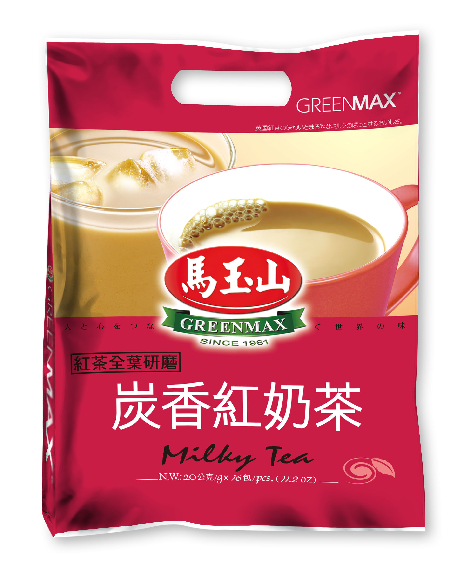 馬玉山-炭香紅奶茶 320g